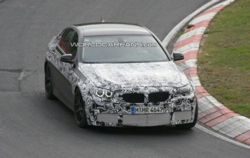 Here we have the new 2011 BMW M5 F10 running at Nurburgring Nordschleife