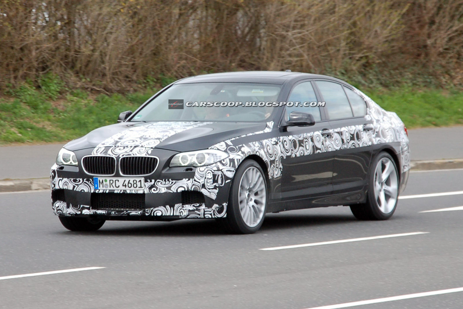 More spyshots of the F10 BMW