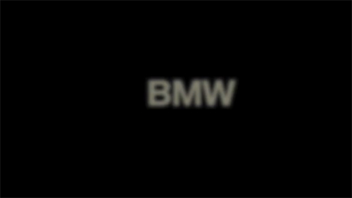 logos of cars bmw. BMW Flash Projection Logo
