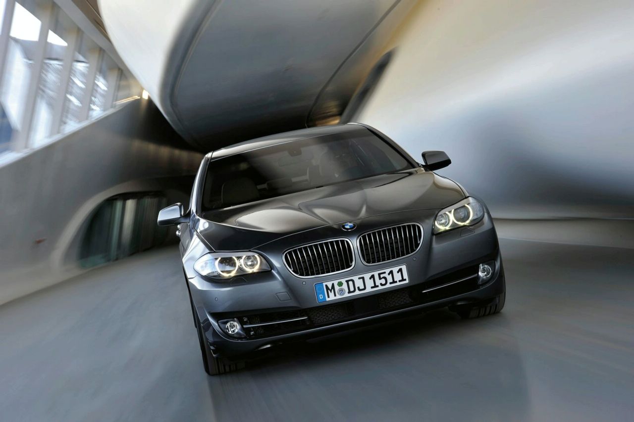 BMW ActiveHybrid 5 at the Geneva Auto Show
