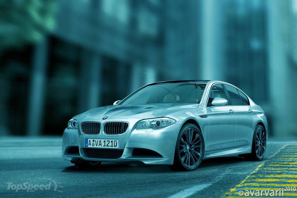 New renderings of the 2012 BMW M5