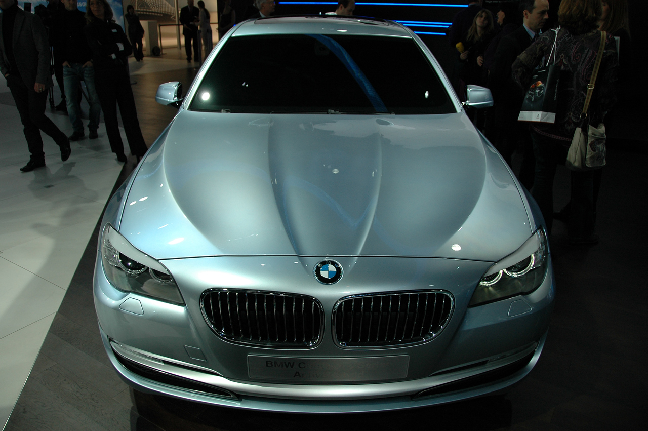 BMW 5 Series ActiveHybrid at the Geneva Auto Show