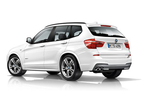 M Sport Package partially revealed for the 2011 BMW X3 F25