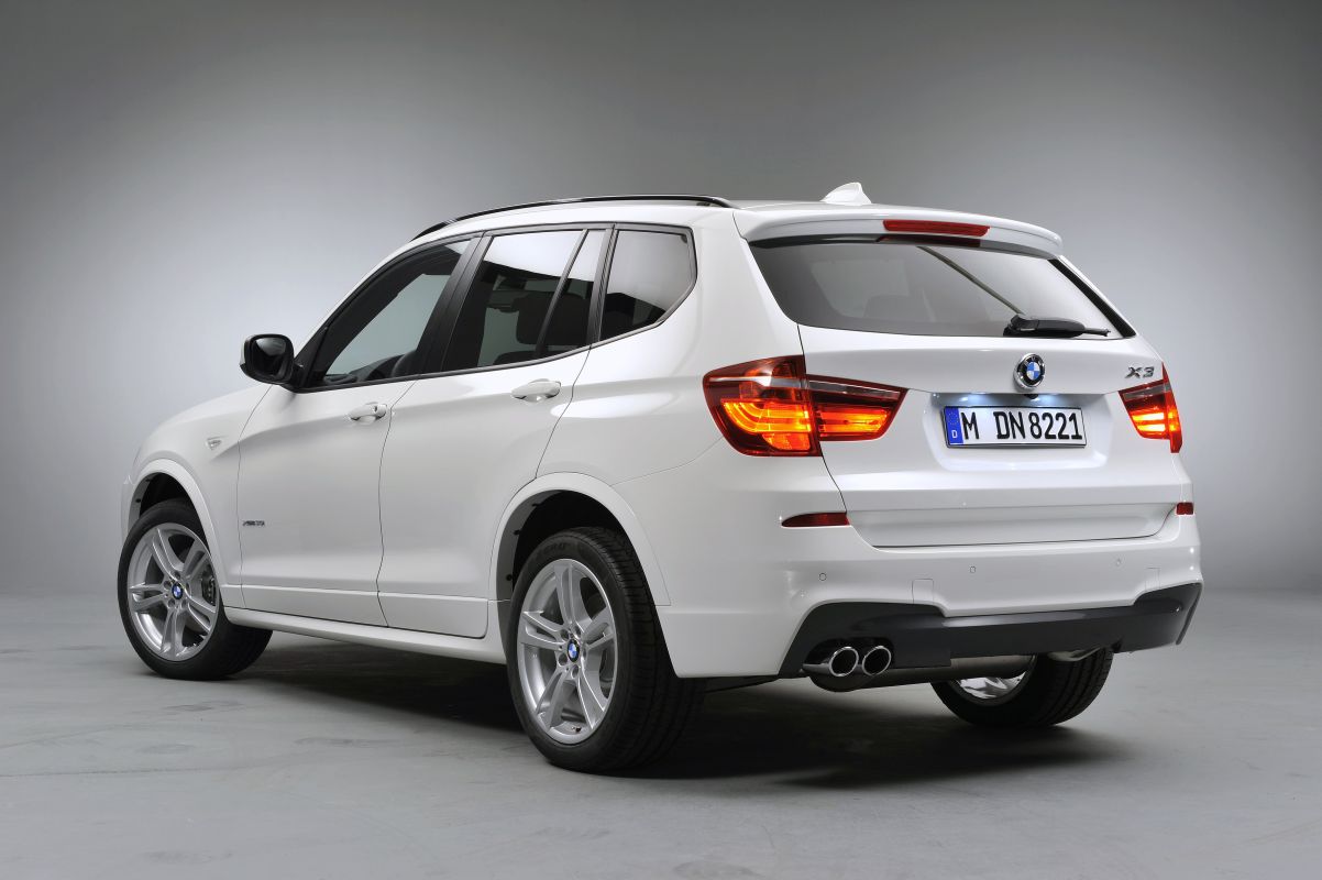 BMW officially introduces the M Sport package for the new BMW X3 F25