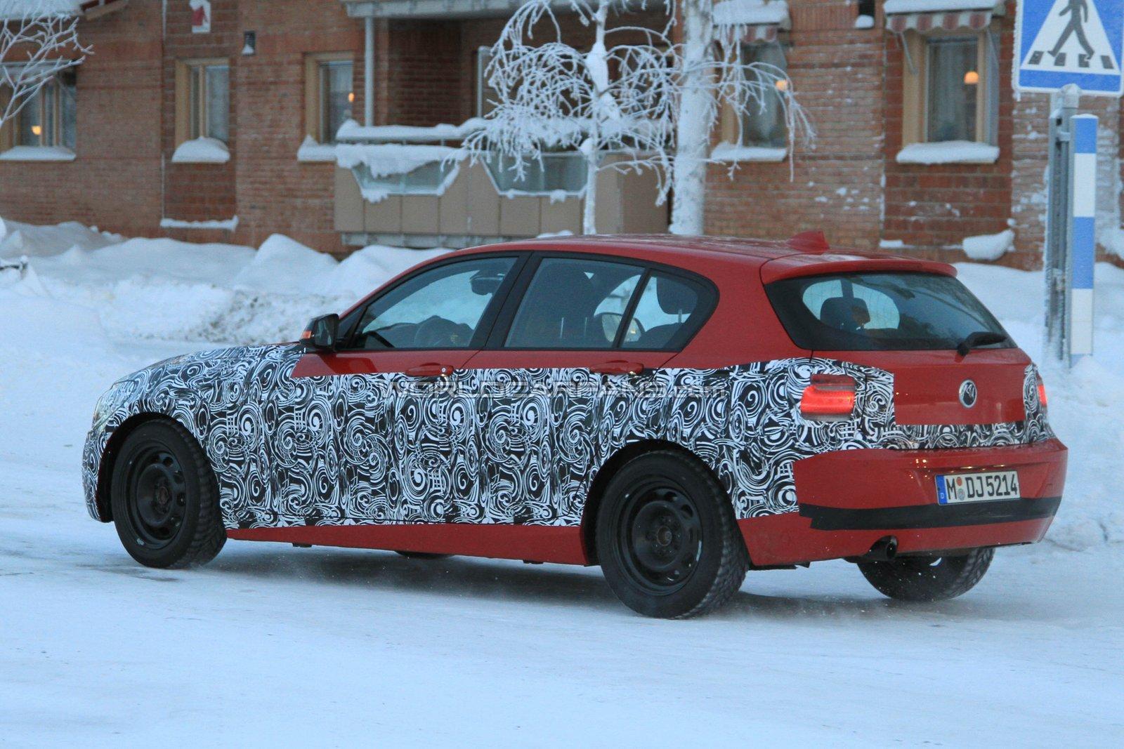 2012 BMW 1 Series (F20) spied in Northern Europe