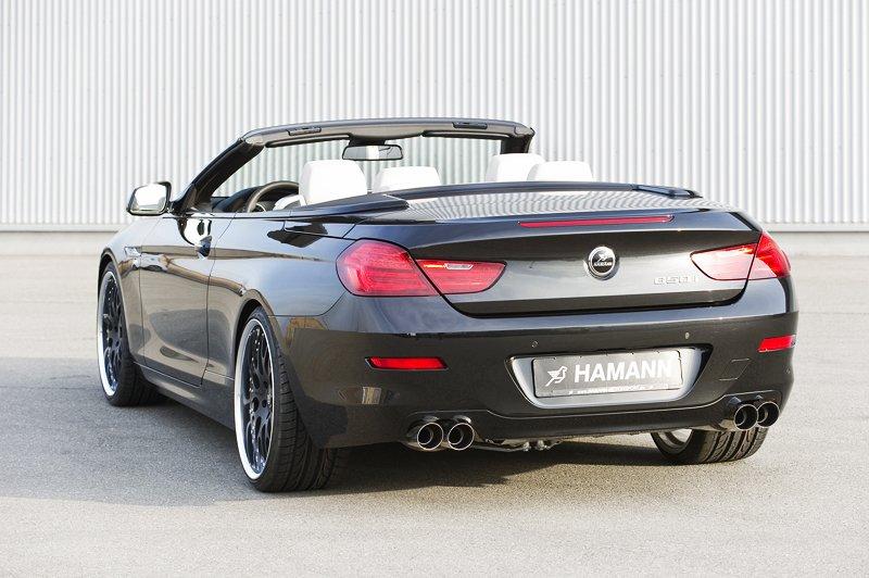 The new BMW 6 Series Convertible (F13) gets Hamann tuning package