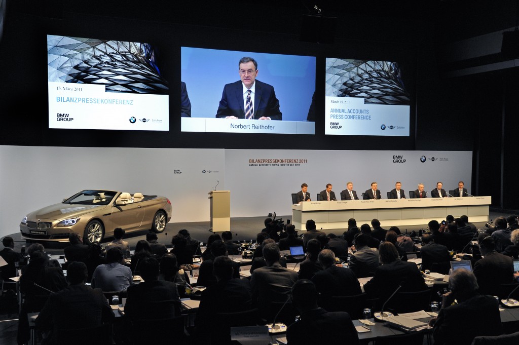 BMW's annual press conference