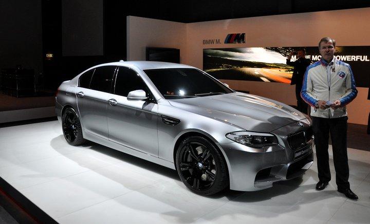 The new BMW M5 Concept leaked ahead the Shanghai Auto Show
