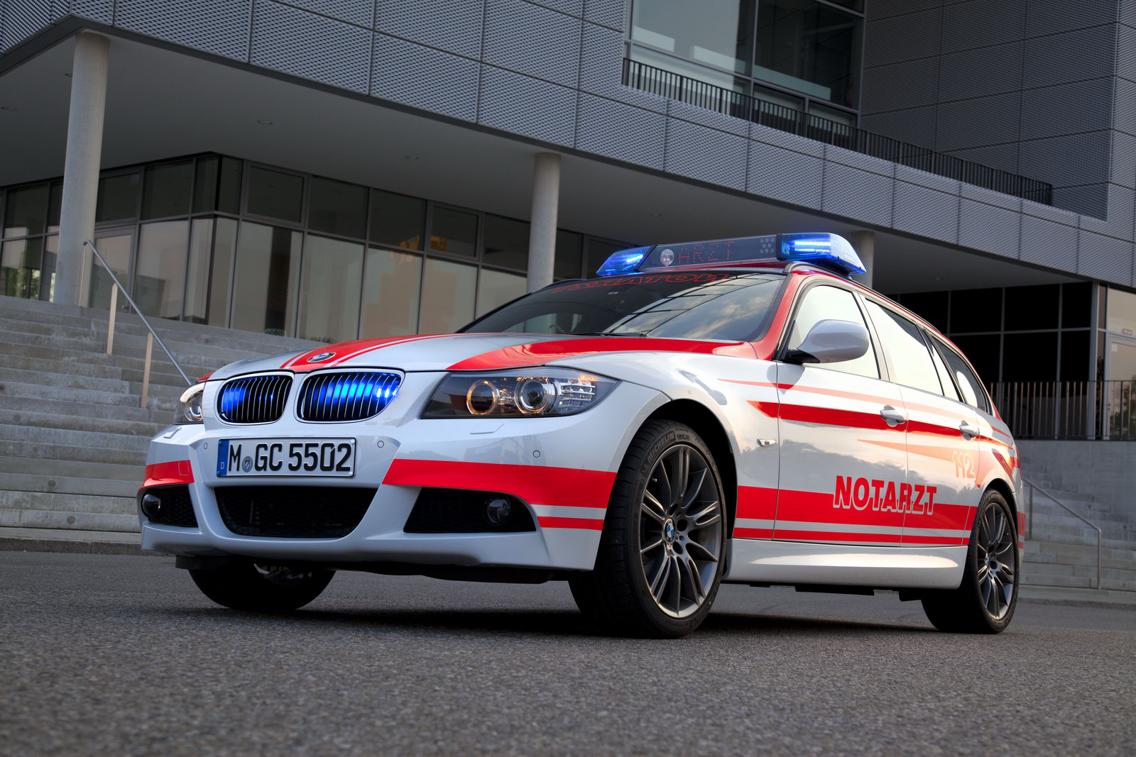 BMW presented emergency vehicles at the 2011 RETTmobil event in Germany