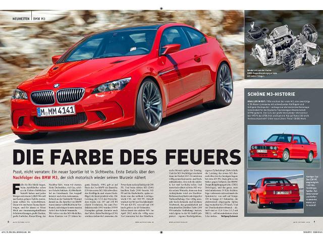 Rumors, renderings and assumptions on the new BMW M3 F32