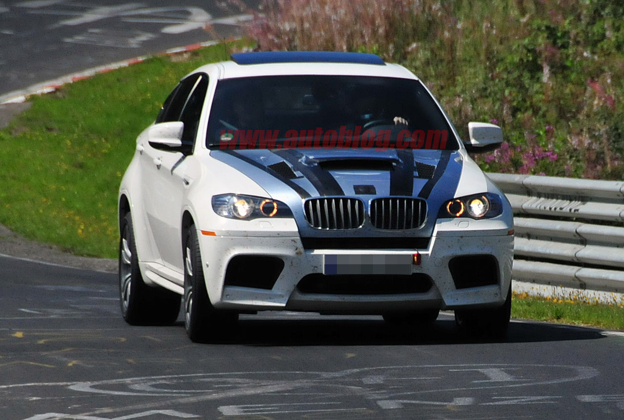 BMW X6 M spied