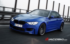F30 BMW M3 Coupe rendered