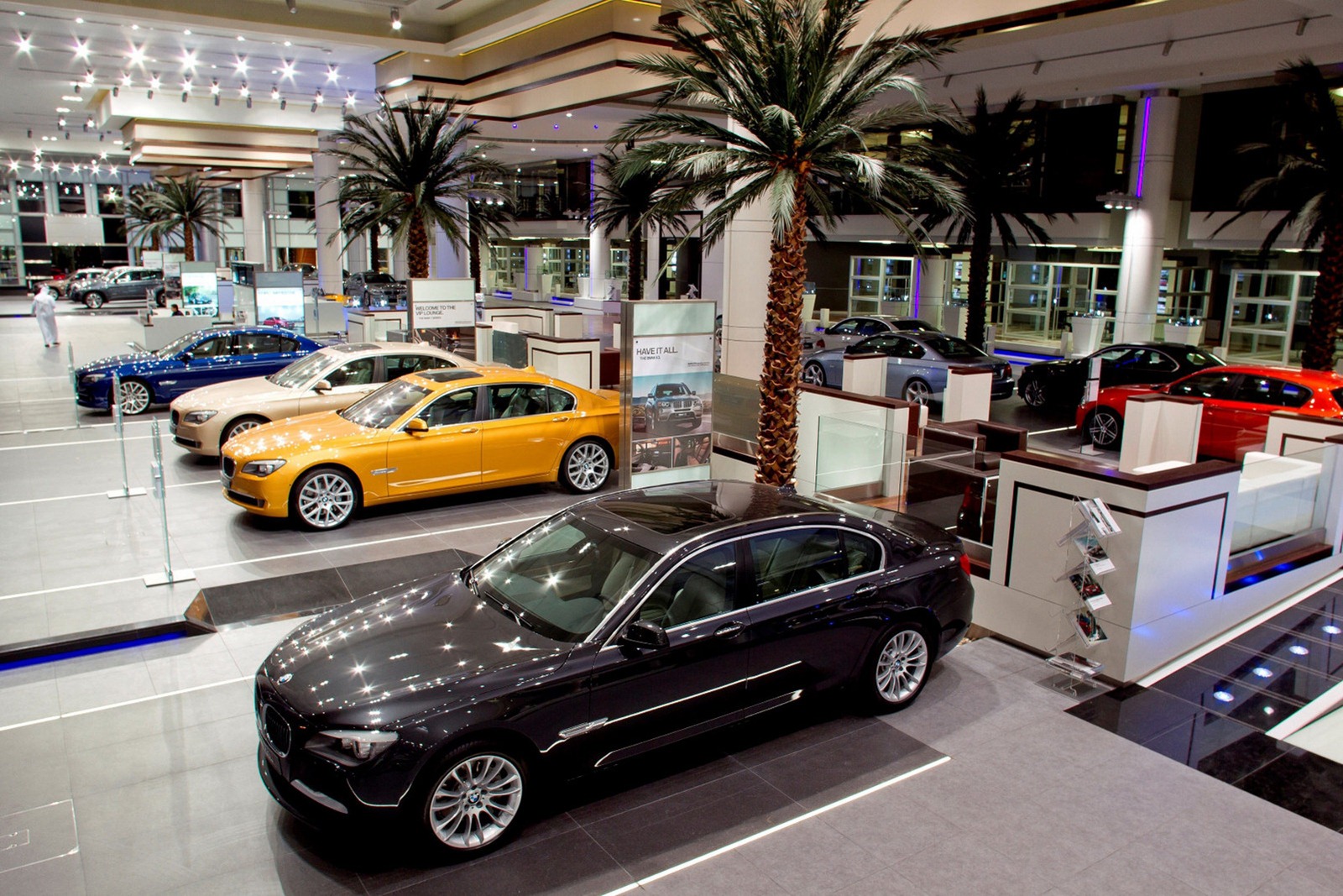 BMW Abu Dhabi showroom