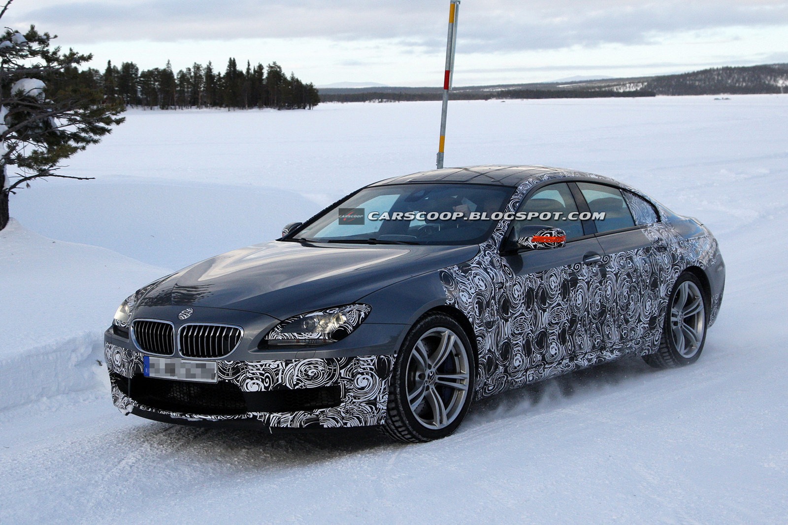 Spied: 2013 BMW M6 Gran Coupe