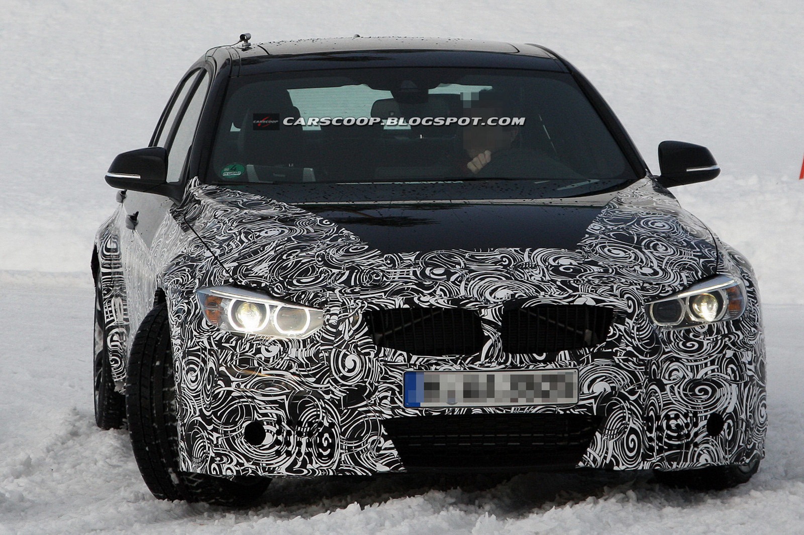 2014 F30 BMW M3 Sedan spied again