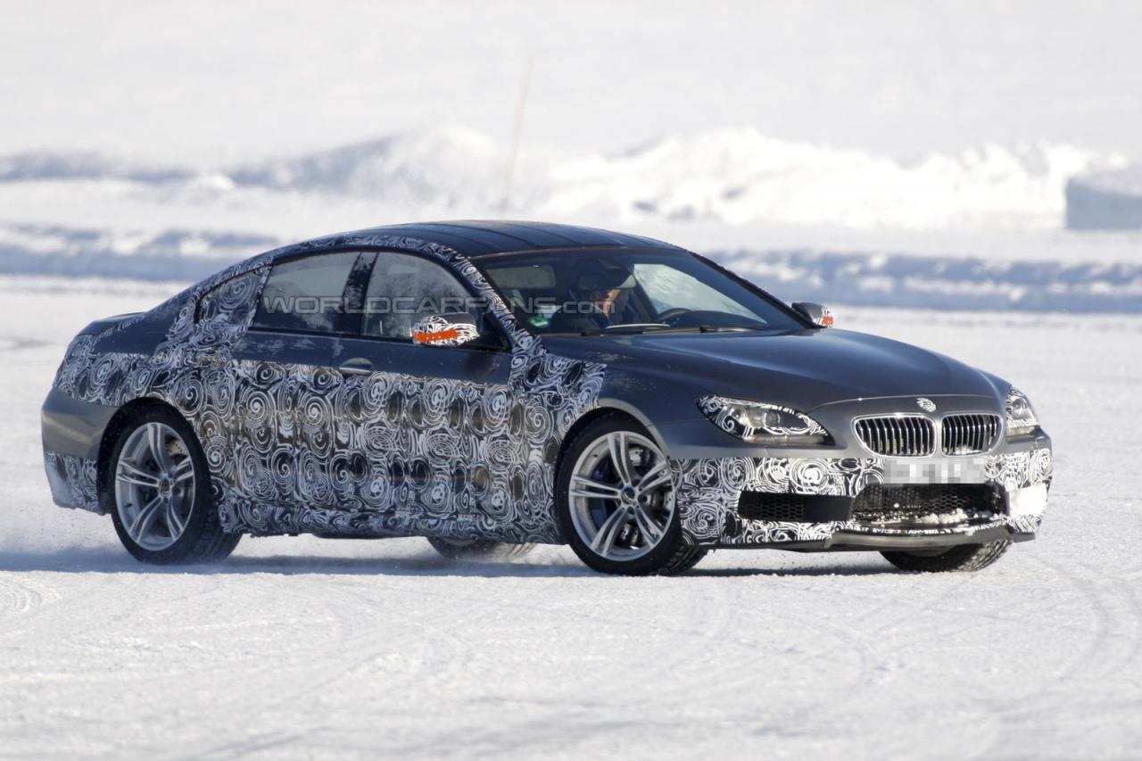BMW M6 Gran Coupe spied