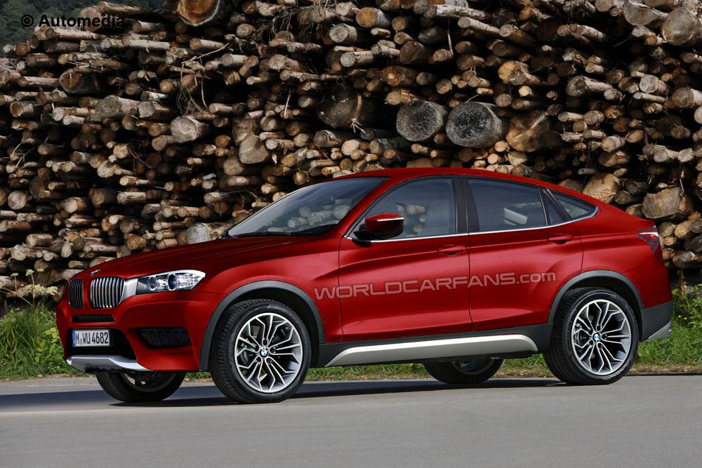 BMW X4 renders of speculation