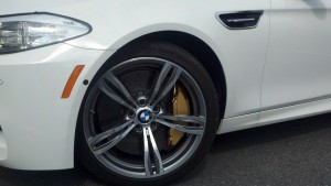 F10 BMW M5 ceramic brakes