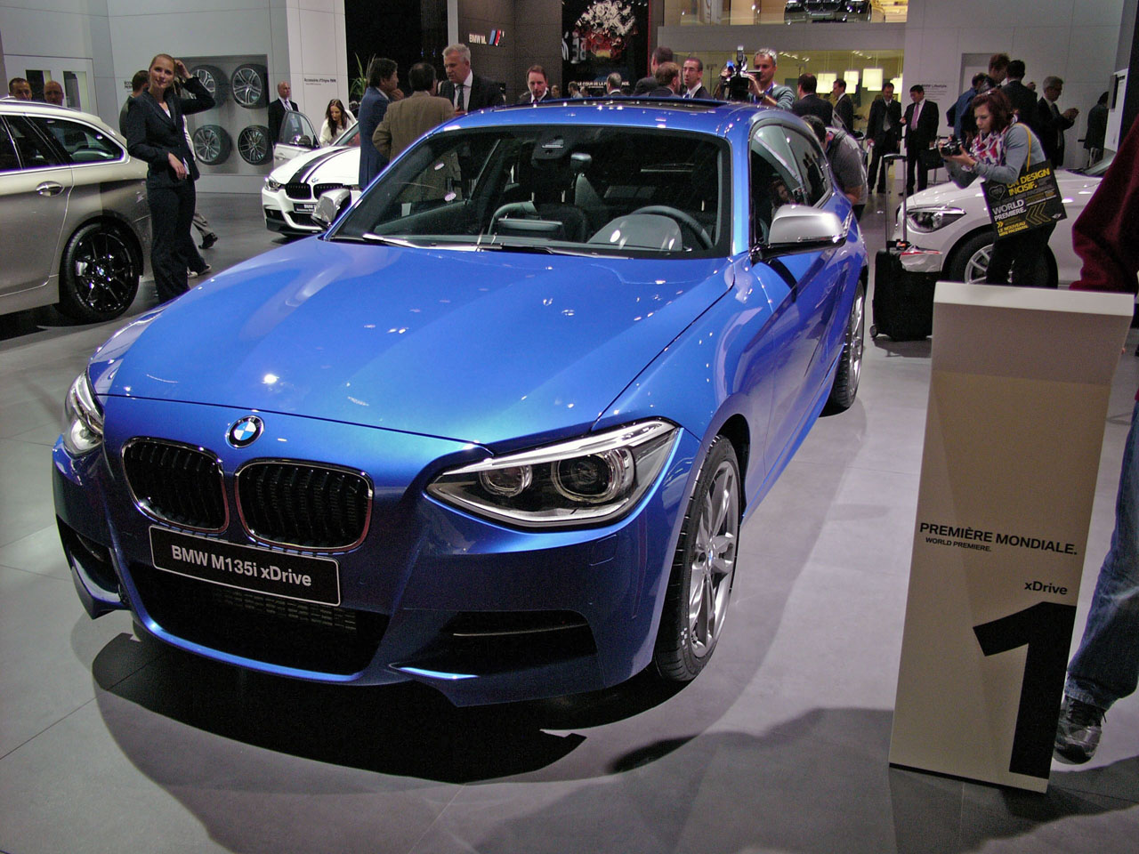 F20 BMW 1 Series comes to Paris with xDrive