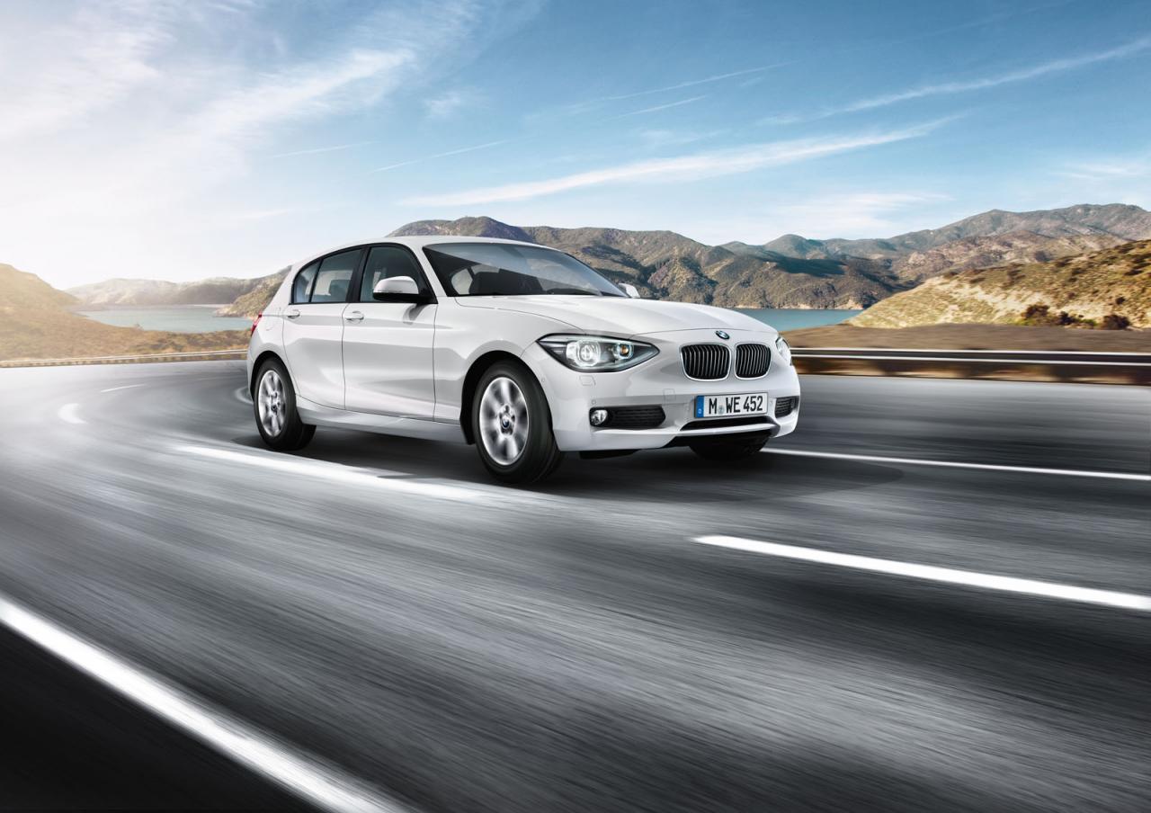 BMW 116d EfficientDynamics sets fuel economy record