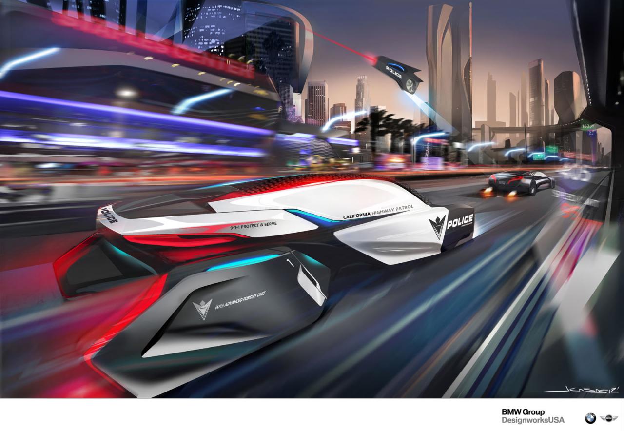 BMW ePatrol Concept ready for the Los Angeles Design Challenge