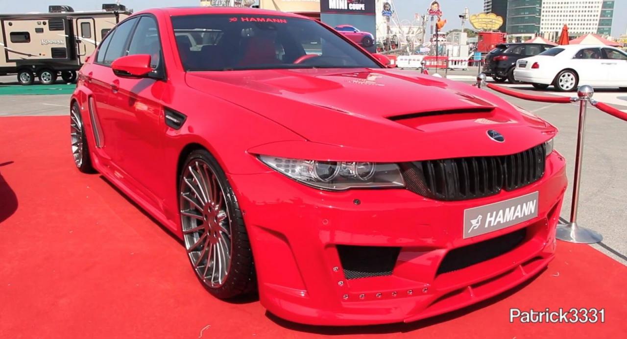 F10 BMW M5 gets a serious kit from Hamann