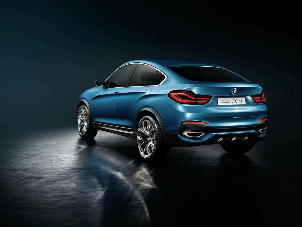 BMW officially unveils the X4 Concept