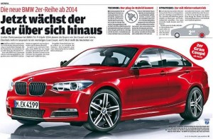 BMW 2-Series Gran Coupe Rendering