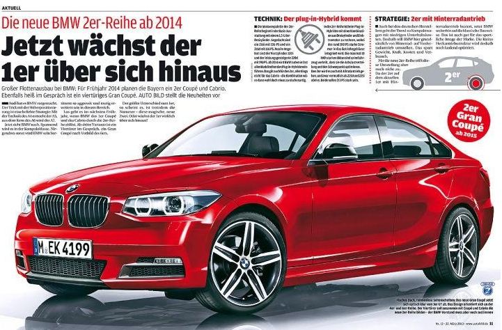 BMW 2-Series Gran Coupe envisioned