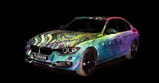 BMW 3 Series FLUIDUM art car