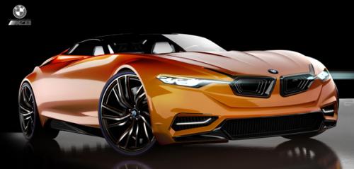 BMW MZ8 rendering