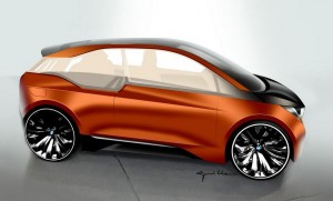 BMW i3 Coupe Rendering