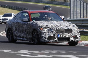 2014 BMW 2 Series Coupe spied