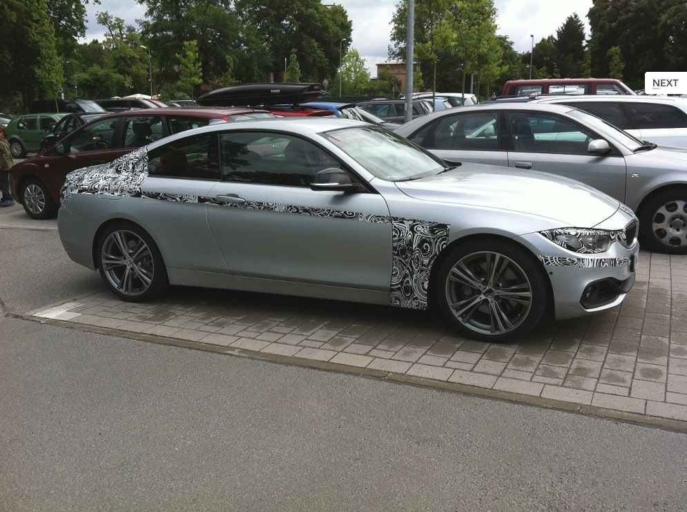 2014 BMW 4 Series Coupe Spy