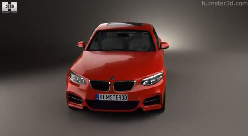 2 Series BMW 3D model
