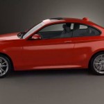 BMW 2 Series 3D rendering