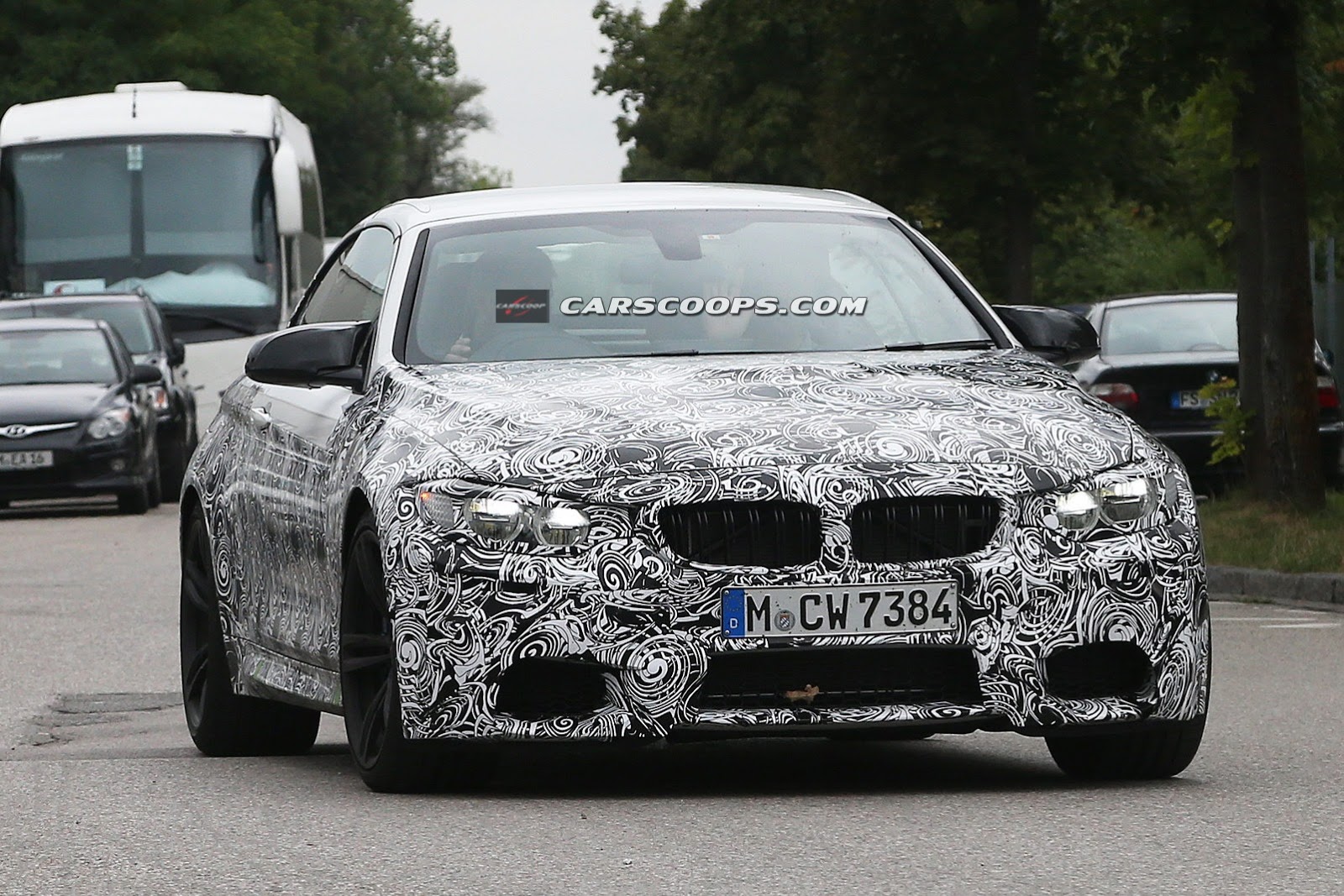 All-new BMW M4 Convertible spied for the first time