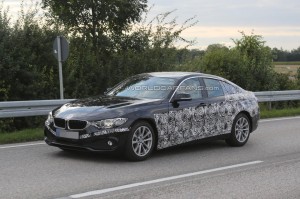 2014 BMW 4 Series GranCoupe spied