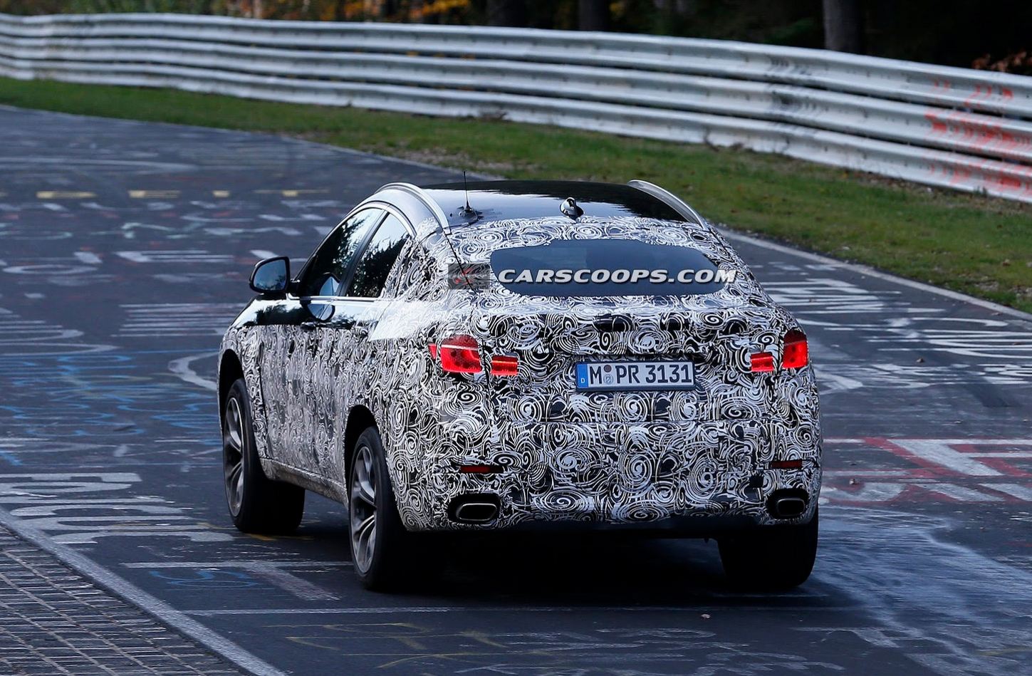 2015 BMW X6 spied