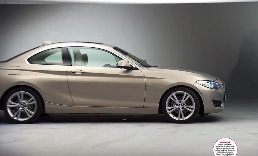 BMW 2 Series Coupe leaked
