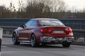 2014 BMW M4 Convertible spied