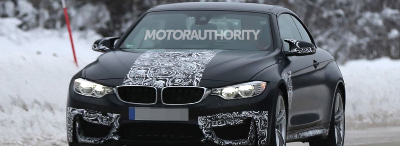 2015 BMW M4 Convertible Spotted in Camouflage
