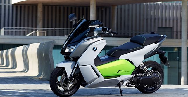 BMW C-Evolution electric scooter comes in May
