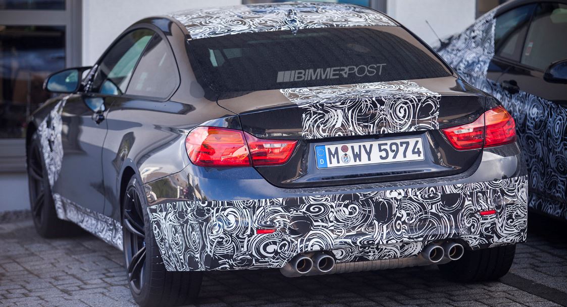 BMW M4 Convertible in Spy Shots