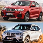 BMW X4 vs X3 Visual Compare