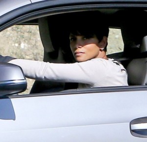 Halle Berry Driving a Hot BMW i3 Electric