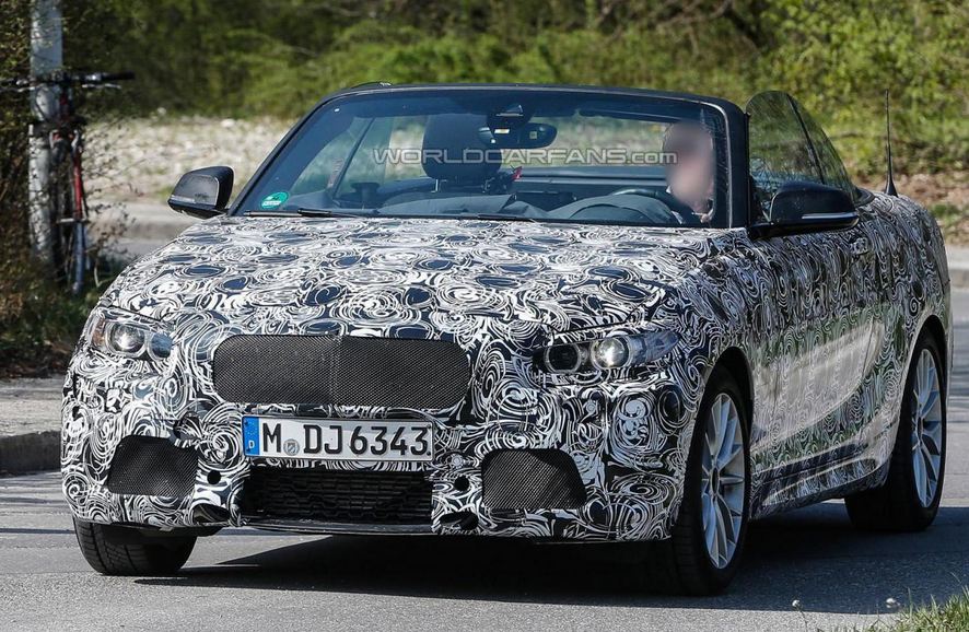 All-new BMW 2 Series Convertible spotted on the streets