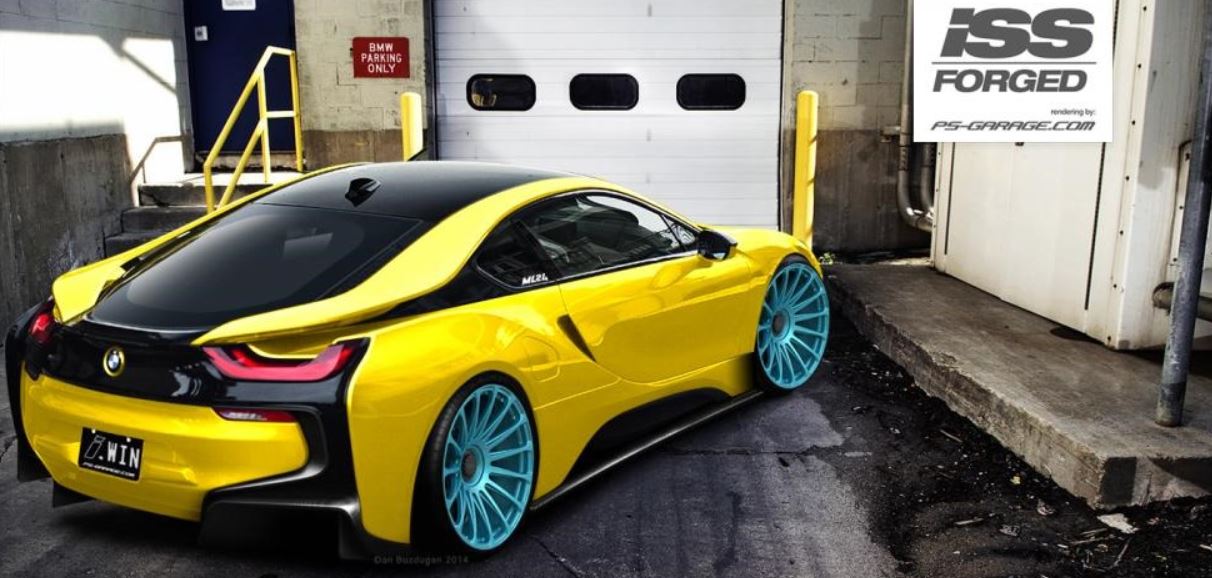 Tuned BMW i8 Caught Online