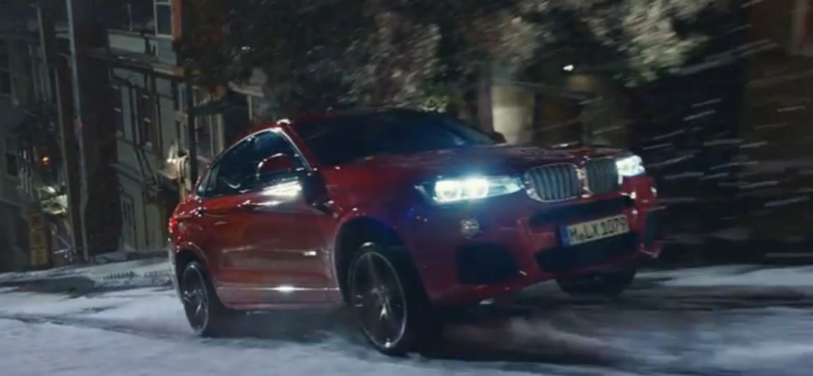 2014 BMW X4 Gets Commercial in World Premiere