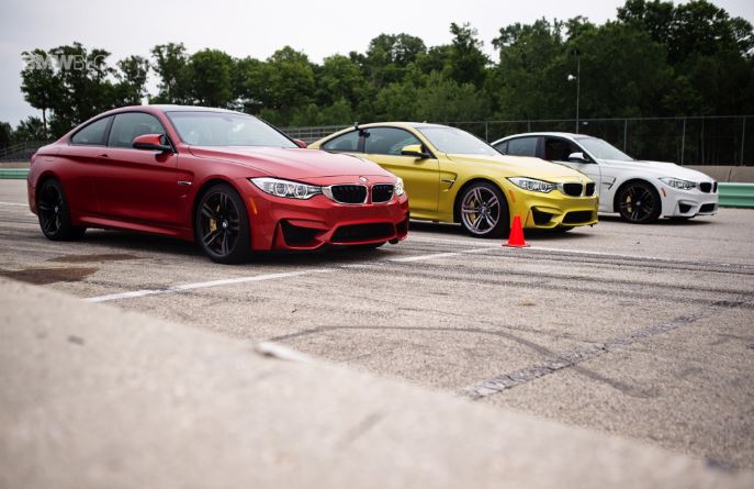 2015 BMW M3 Sedan and M4 Coupe at Road America